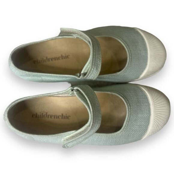 Youth Girl Mary Jane Canvas Sneaker by Childrenchic Size 13 - Picture 4 of 10